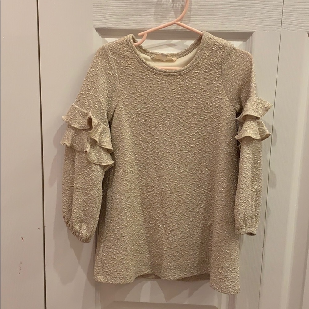 Gold Toddler Dress